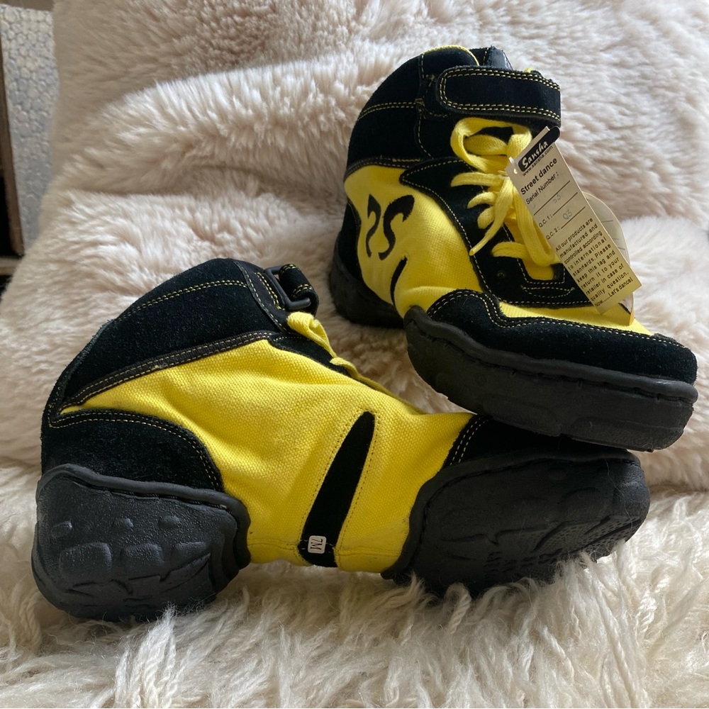 NWT Sansha Skazz High top sneakers BOOMERANG shoes jazz dance hip hop